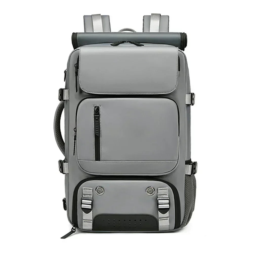 Drevila - Large Waterproof Travel Backpack with USB Charging Port