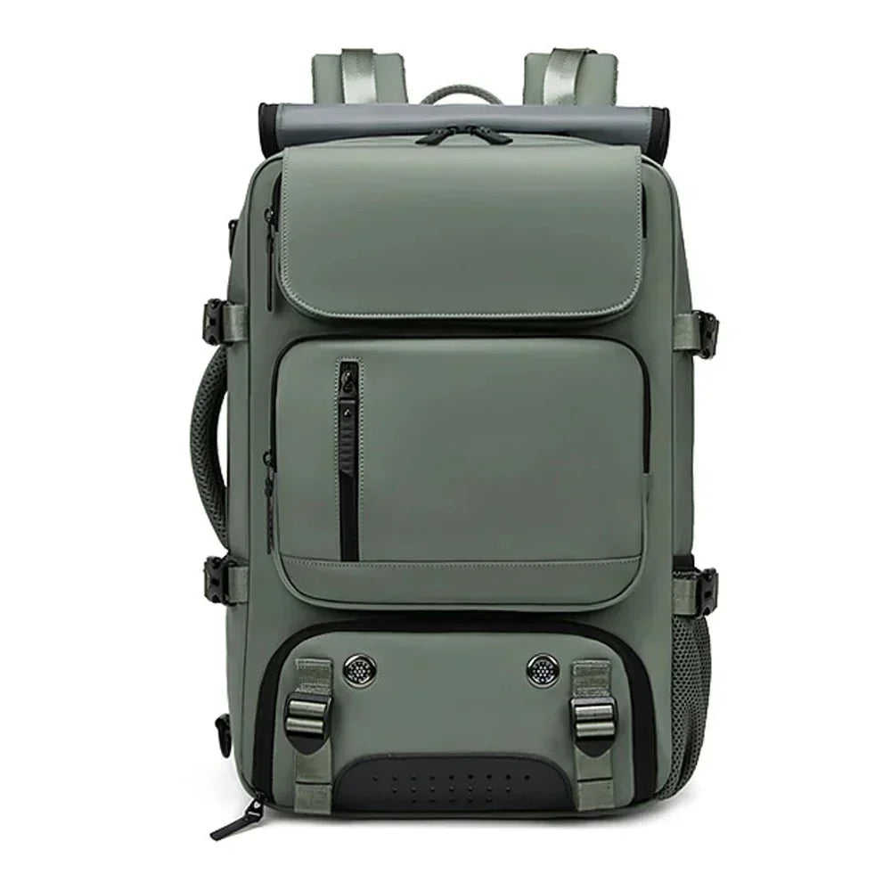 Drevila - Large Waterproof Travel Backpack with USB Charging Port