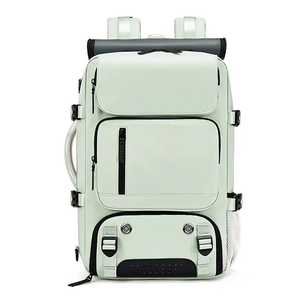 Drevila - Large Waterproof Travel Backpack with USB Charging Port
