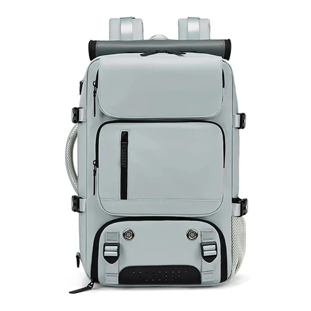 Drevila - Large Waterproof Travel Backpack with USB Charging Port