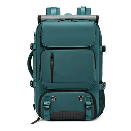 Drevila - Large Waterproof Travel Backpack with USB Charging Port