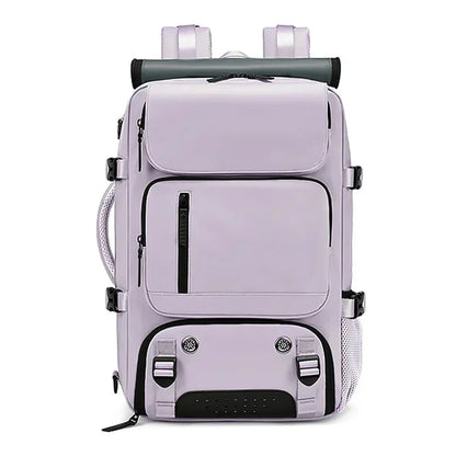 Drevila - Large Waterproof Travel Backpack with USB Charging Port