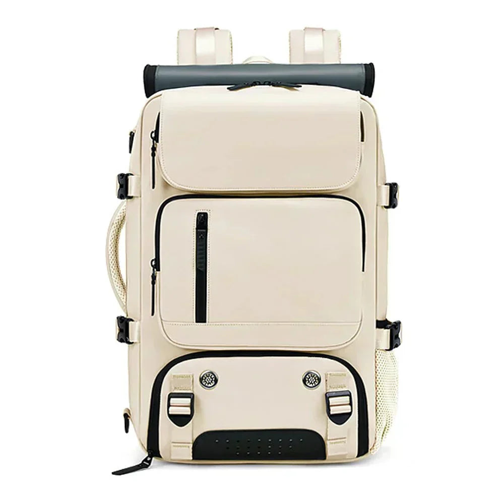Drevila - Large Waterproof Travel Backpack with USB Charging Port