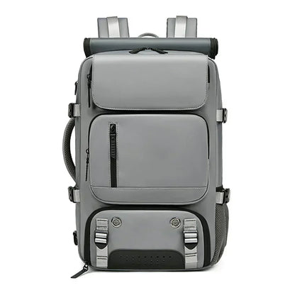 Drevila - Large Waterproof Travel Backpack with USB Charging Port
