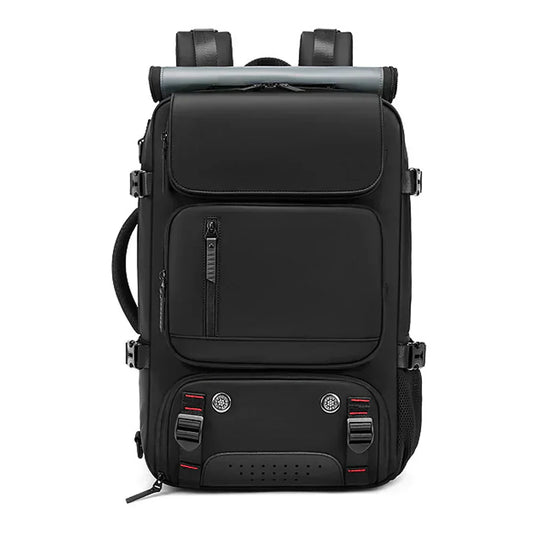 Drevila - Large Waterproof Travel Backpack with USB Charging Port