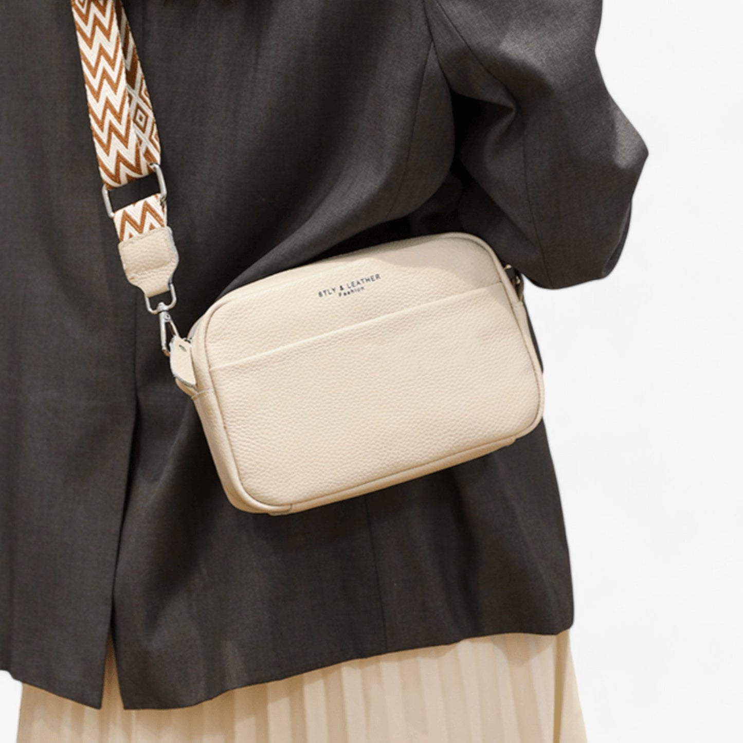 Drevila – PU Leather Crossbody Bag for Women – Compact Shoulder Bag