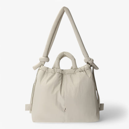 Drevila - Women’s Quilted Puffer Handbag with Adjustable Shoulder Strap